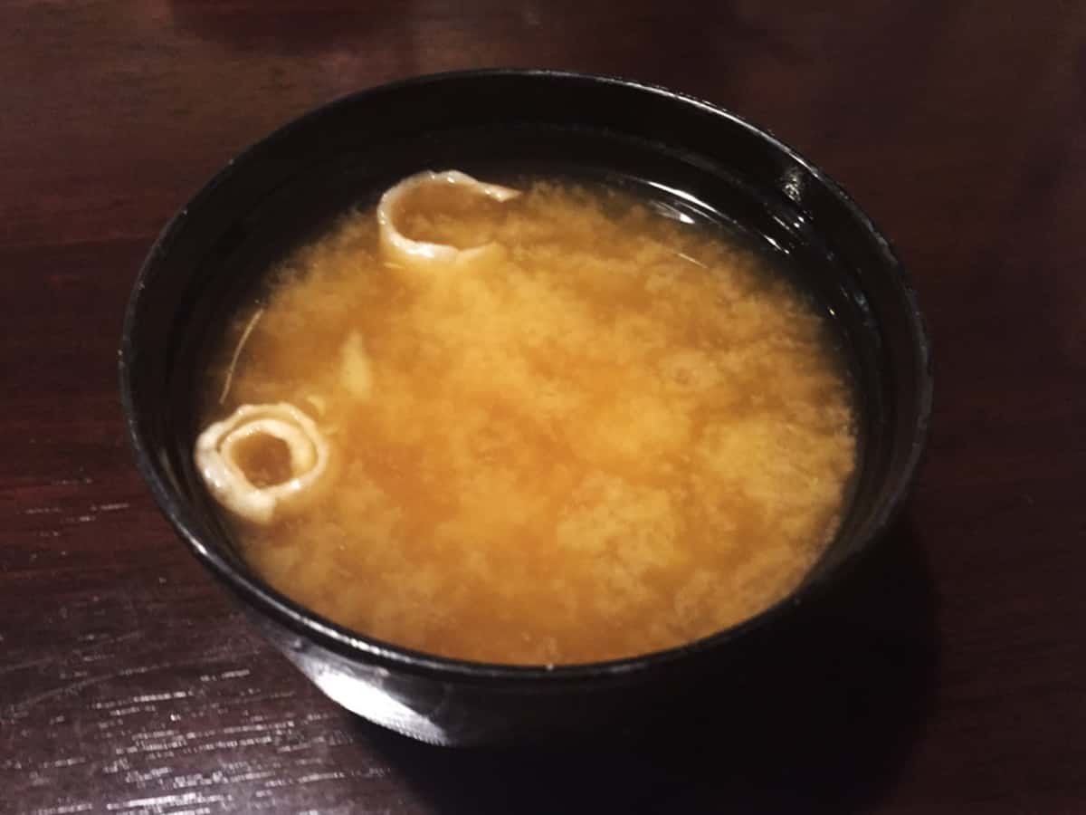 東京 神保町 はちまき 味噌汁