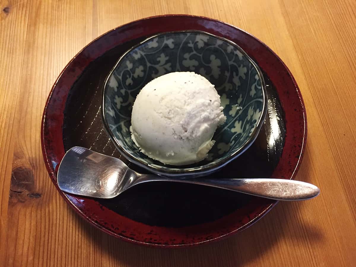 蕎麦アイス|東京 奥多摩 丹三郎