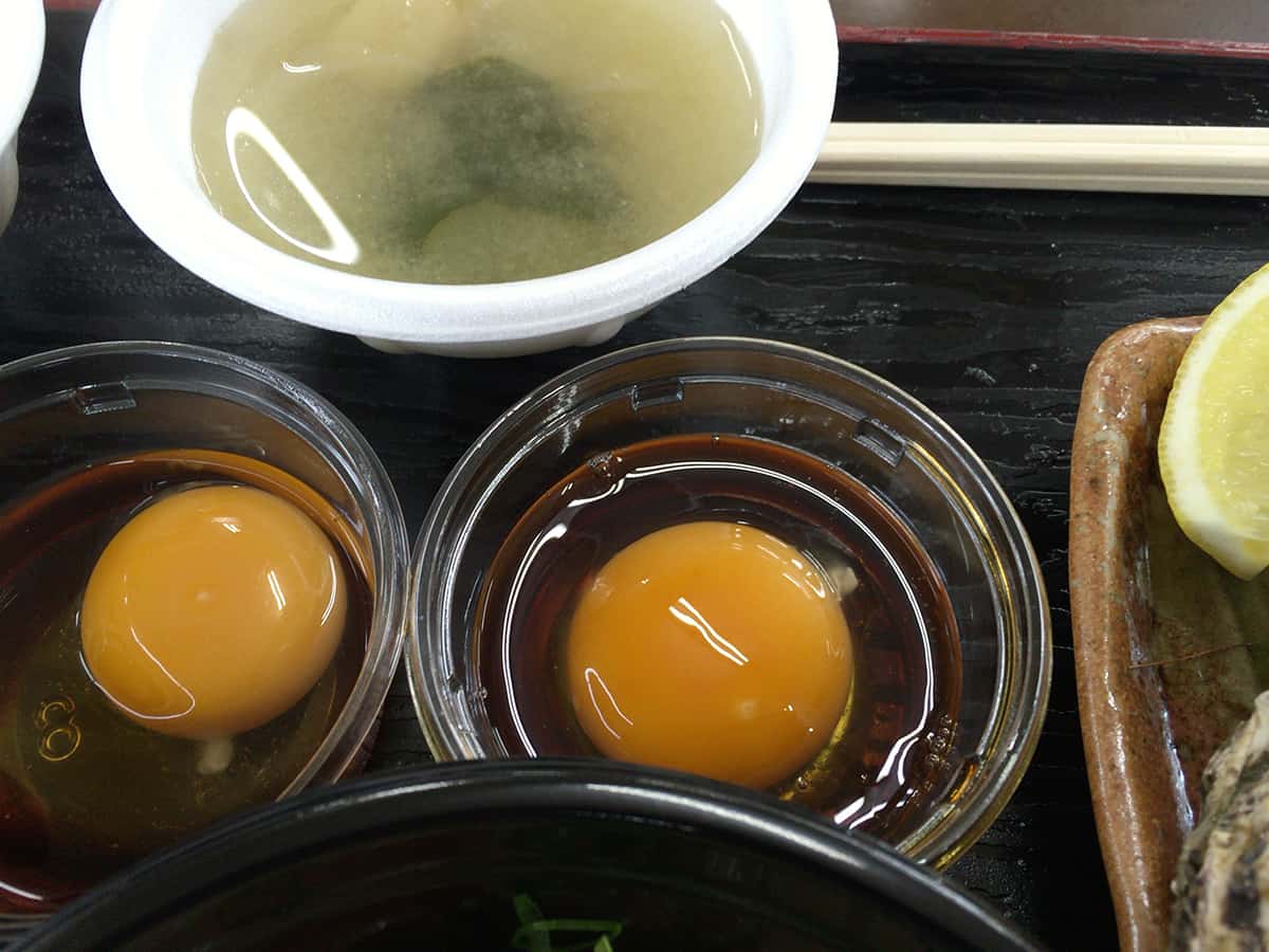 兵庫 淡路島 道の駅あわじ おさかな共和国 鯛の卵かけごはん