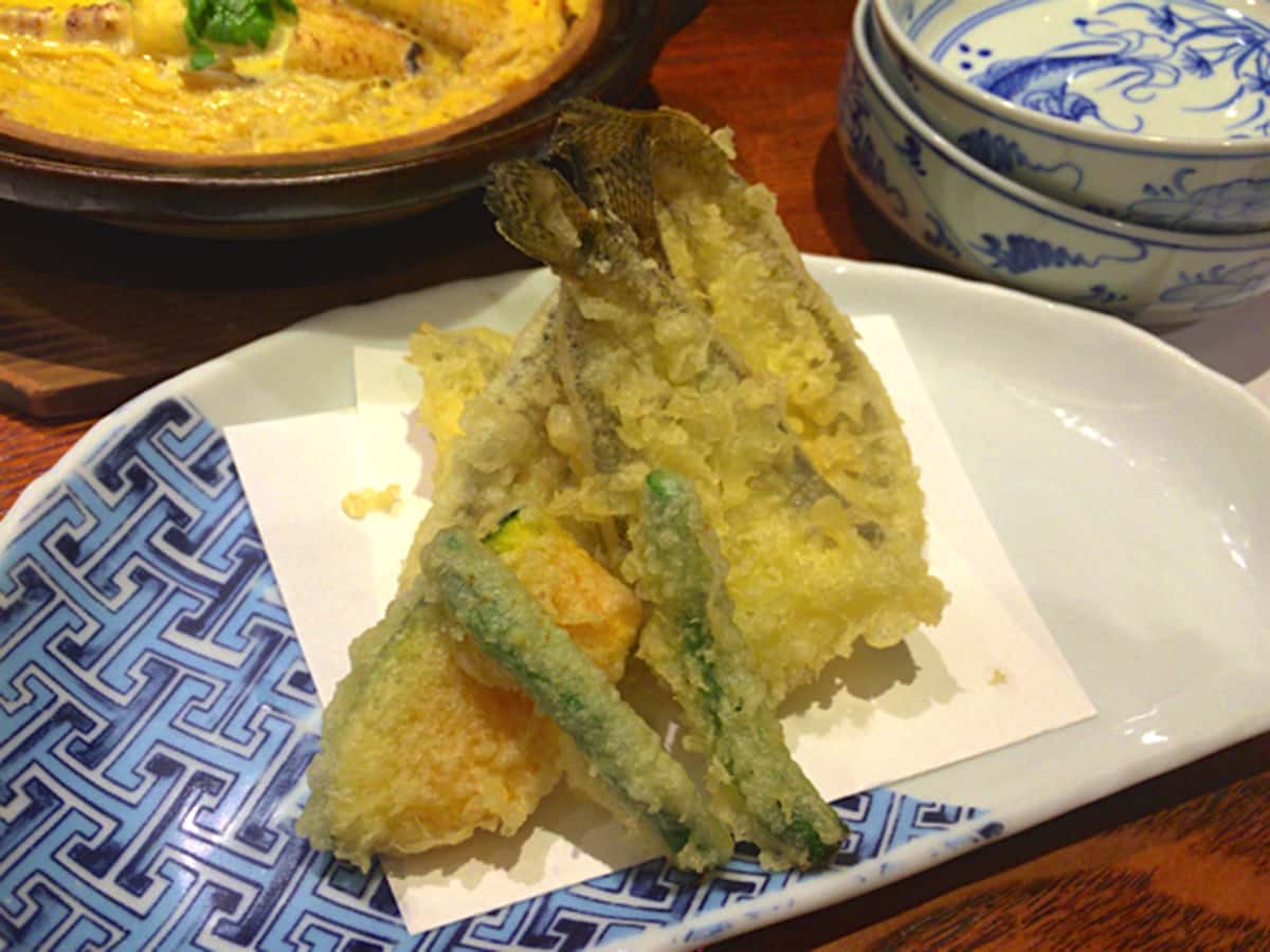 静岡 浜松 魚料理専門 魚魚一 ハゼの天ぷら