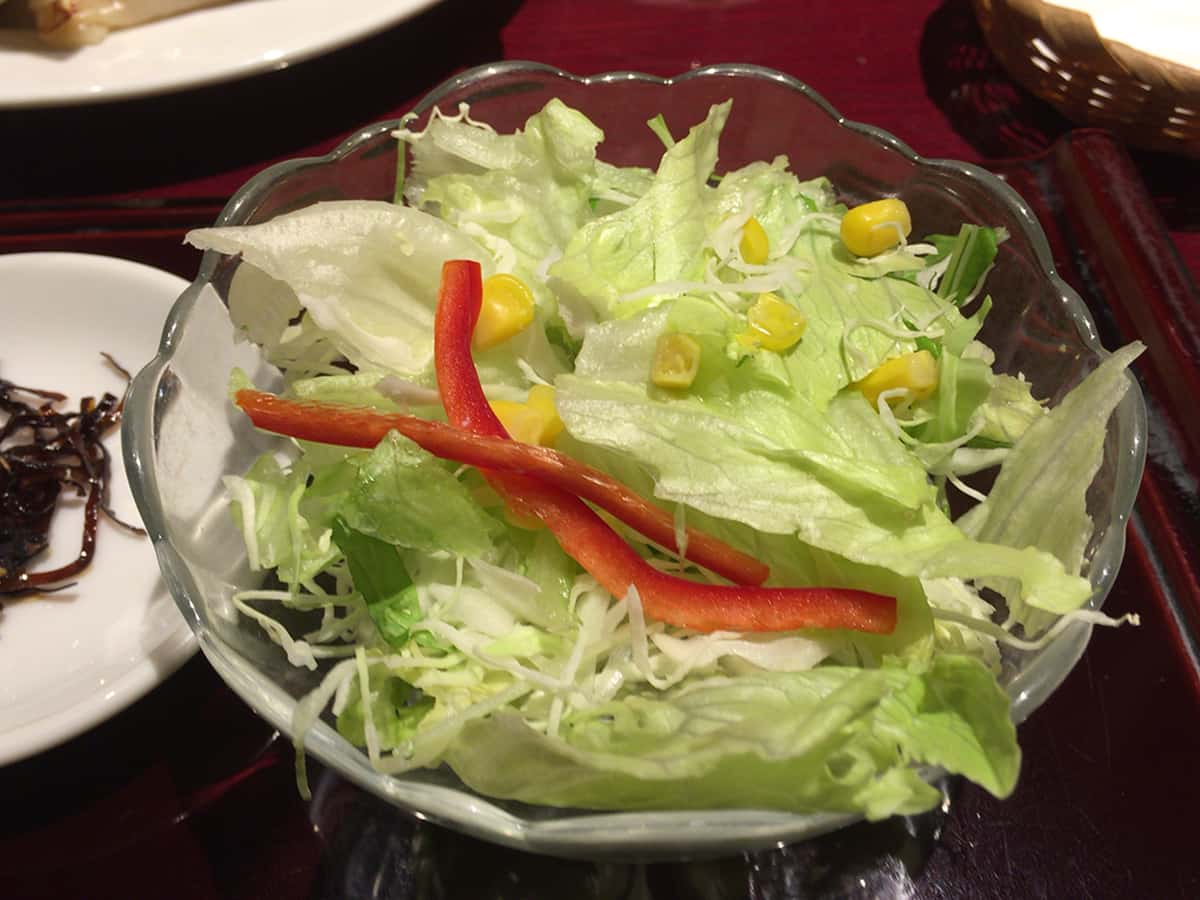 東京 神田神保町 SANKOUEN CHINA CAFE & DINING サラダ
