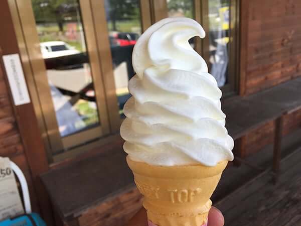長野 安曇野 北アルプス牧場|牛乳ソフトクリーム