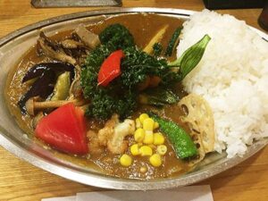東京 武蔵小金井 カレーの店プーさん｜野菜カレー