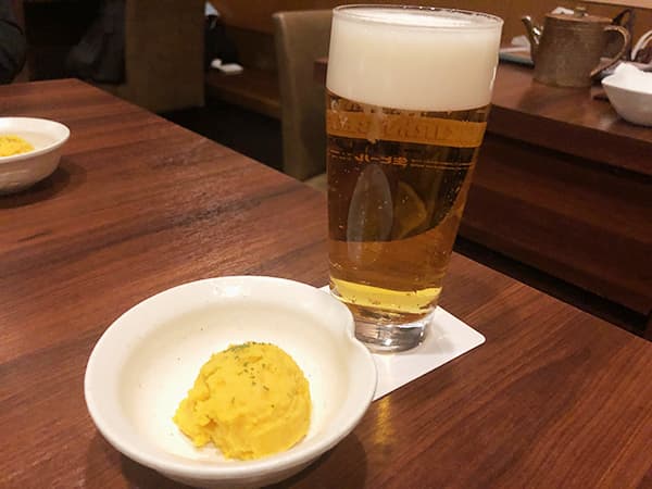 東京 新宿 げんかい食堂|グラスビール