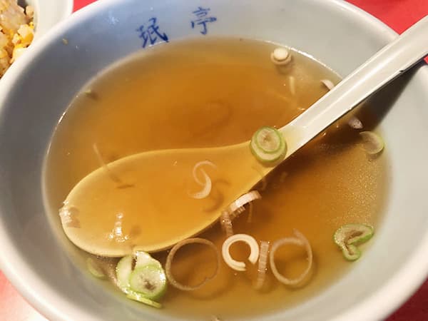 栃木 宇都宮 珉亭|スープ