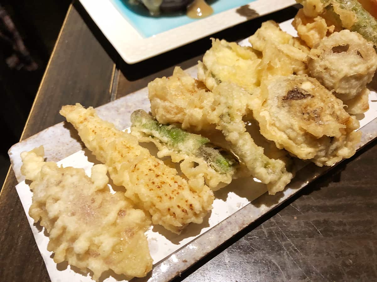 東京 大島 手打ち蕎麦 銀杏|旬野菜の天ぷら