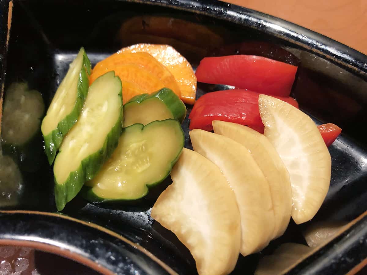 東京 上野 博多前炉ばた 一承 東京上野|九州野菜の浅漬け盛り合わせ