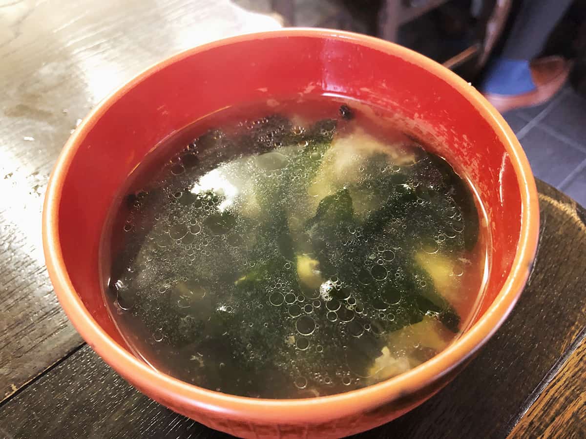 東京 東長崎 松葉|スープ