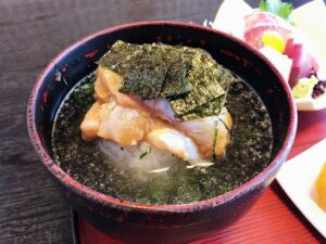 三重 志摩 日本料理 鯛｜鯛茶漬け
