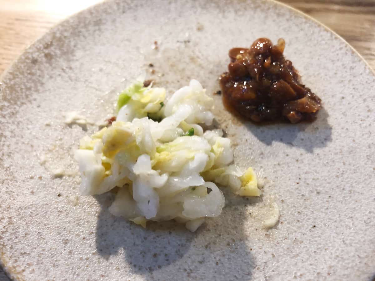 東京 吉祥寺 挽肉と米|白菜と食べる醤油