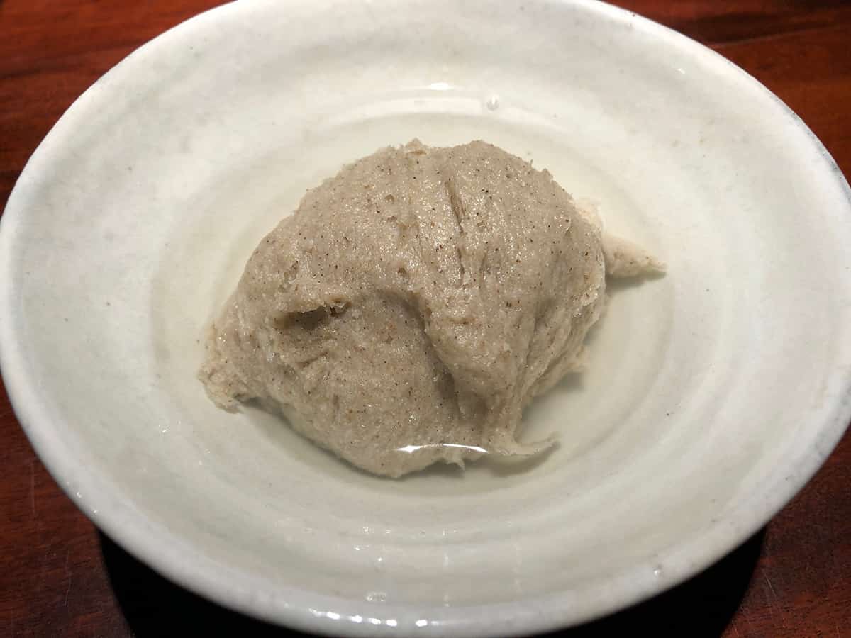 東京 立川 蕎麦懐石 無庵|蕎麦がき