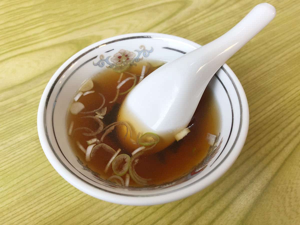 東京 浅草 餃子の王さま|スープ