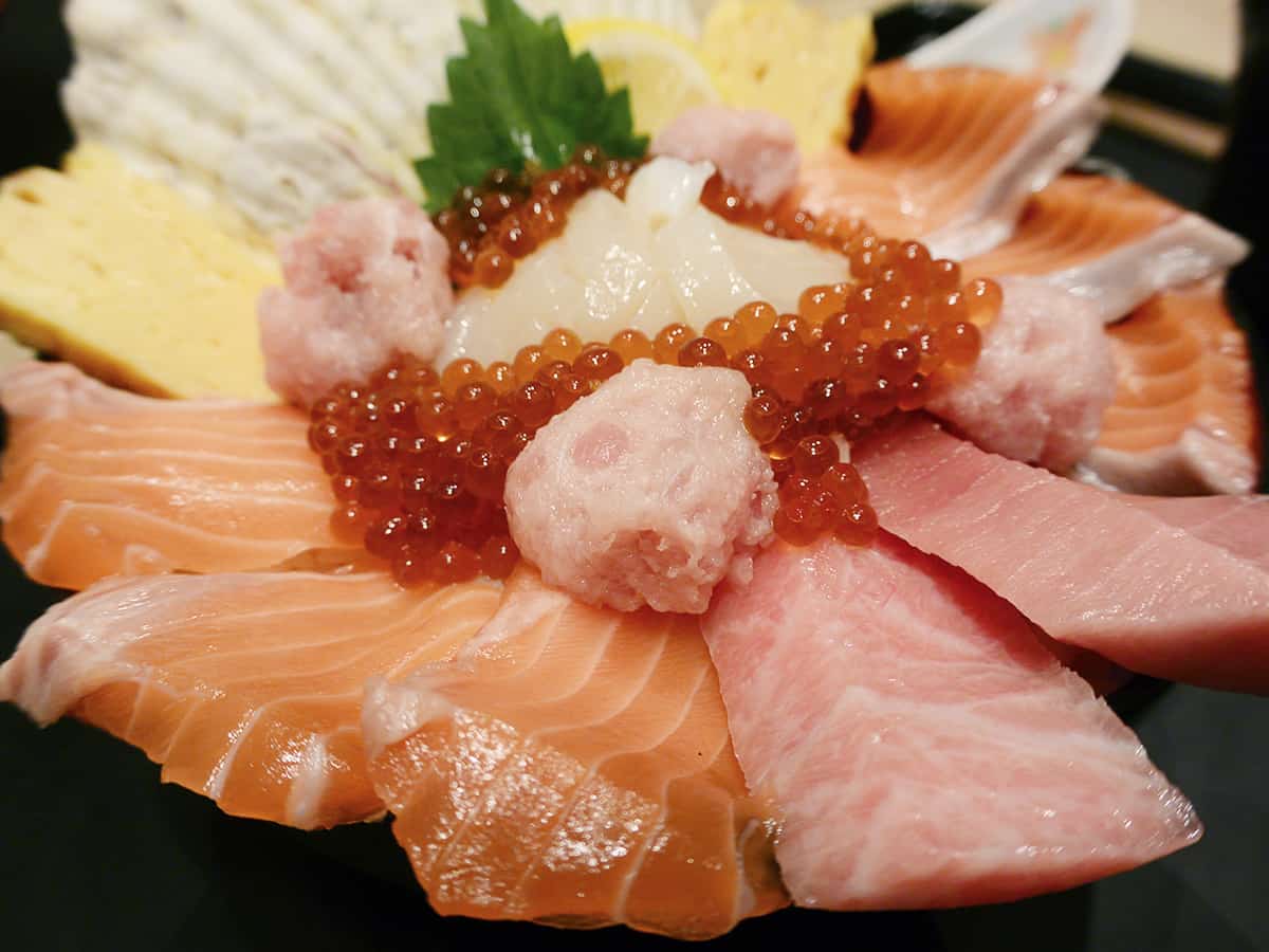 海の親子超え丼|東京 錦糸町 二代目 野口鮮魚店