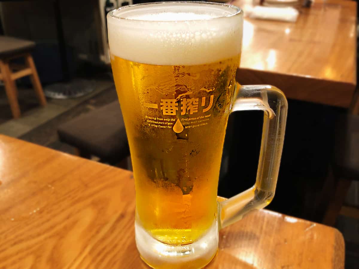 生ビール|東京 四谷 四ッ谷れば屋