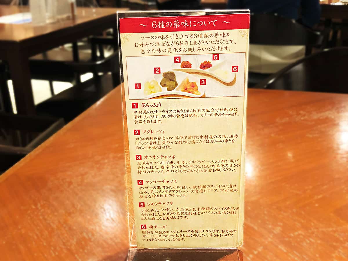 薬味について|東京 新宿 新宿中村屋 manna
