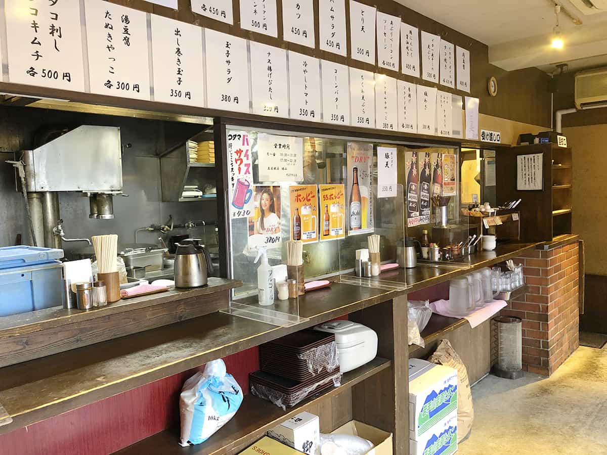 店内東京 新橋 蕎麦 さだはる 西新橋店