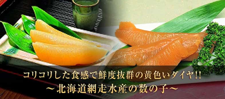 数の子特集|北海道網走水産