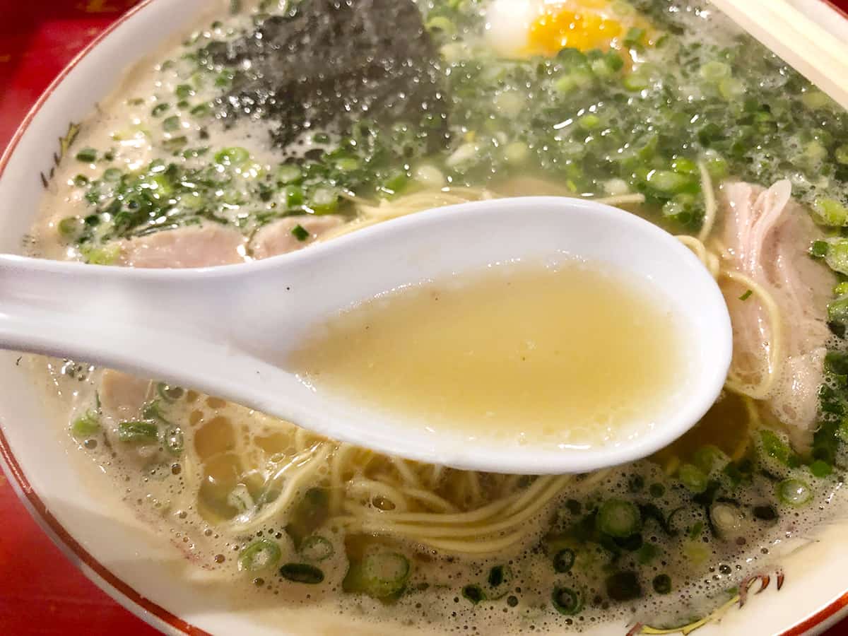 スープ|東京 高円寺 中洲屋台長浜ラーメン初代 健太