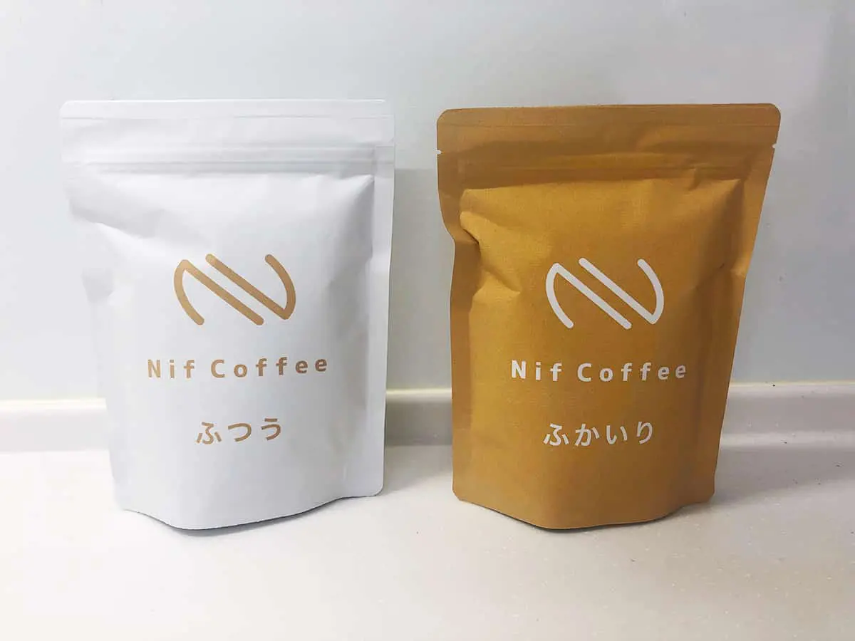 ふつうとふかいり|Nif Coffee(ニフコーヒー)