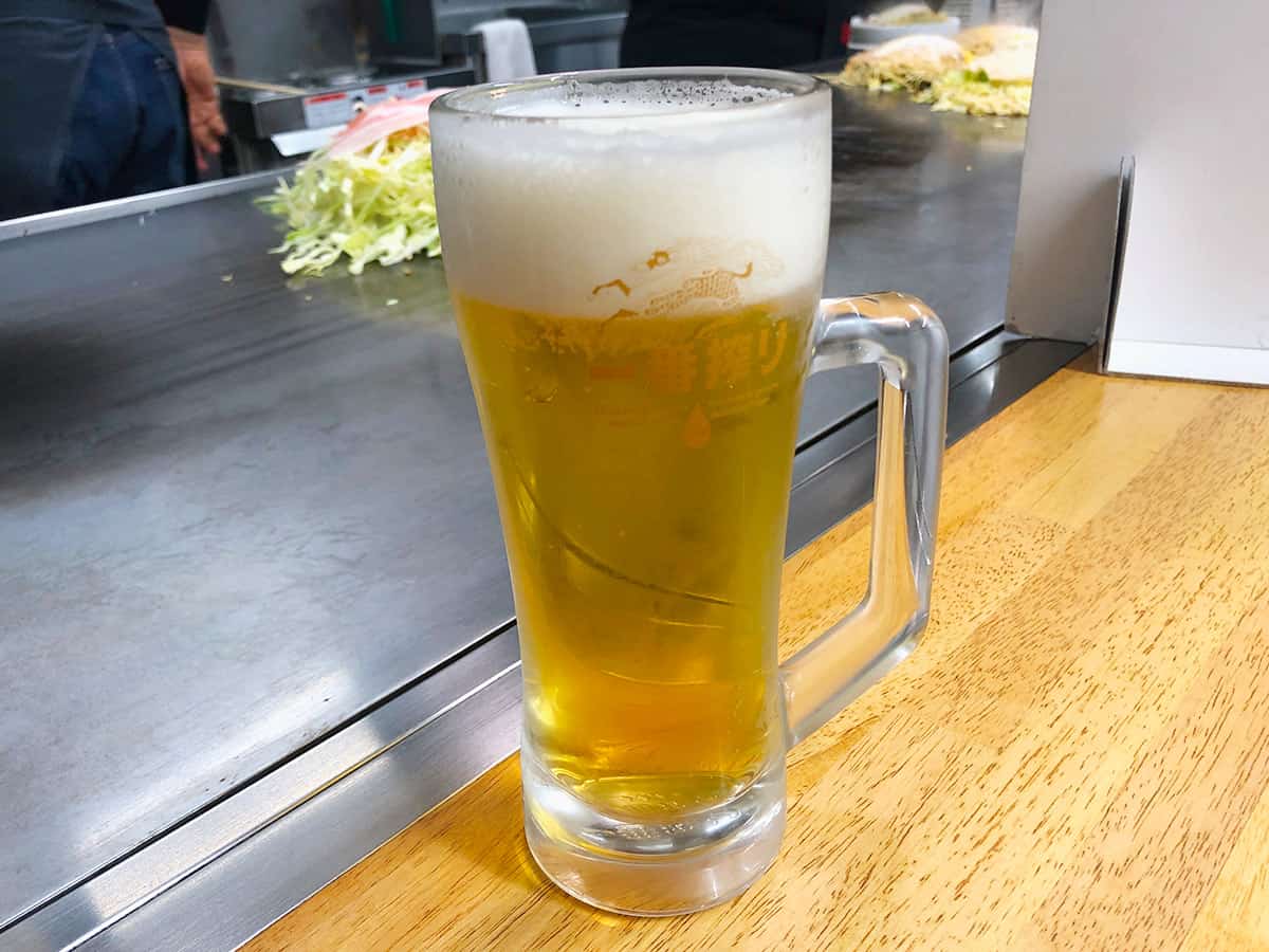 生ビール|広島 東区 いっちゃん