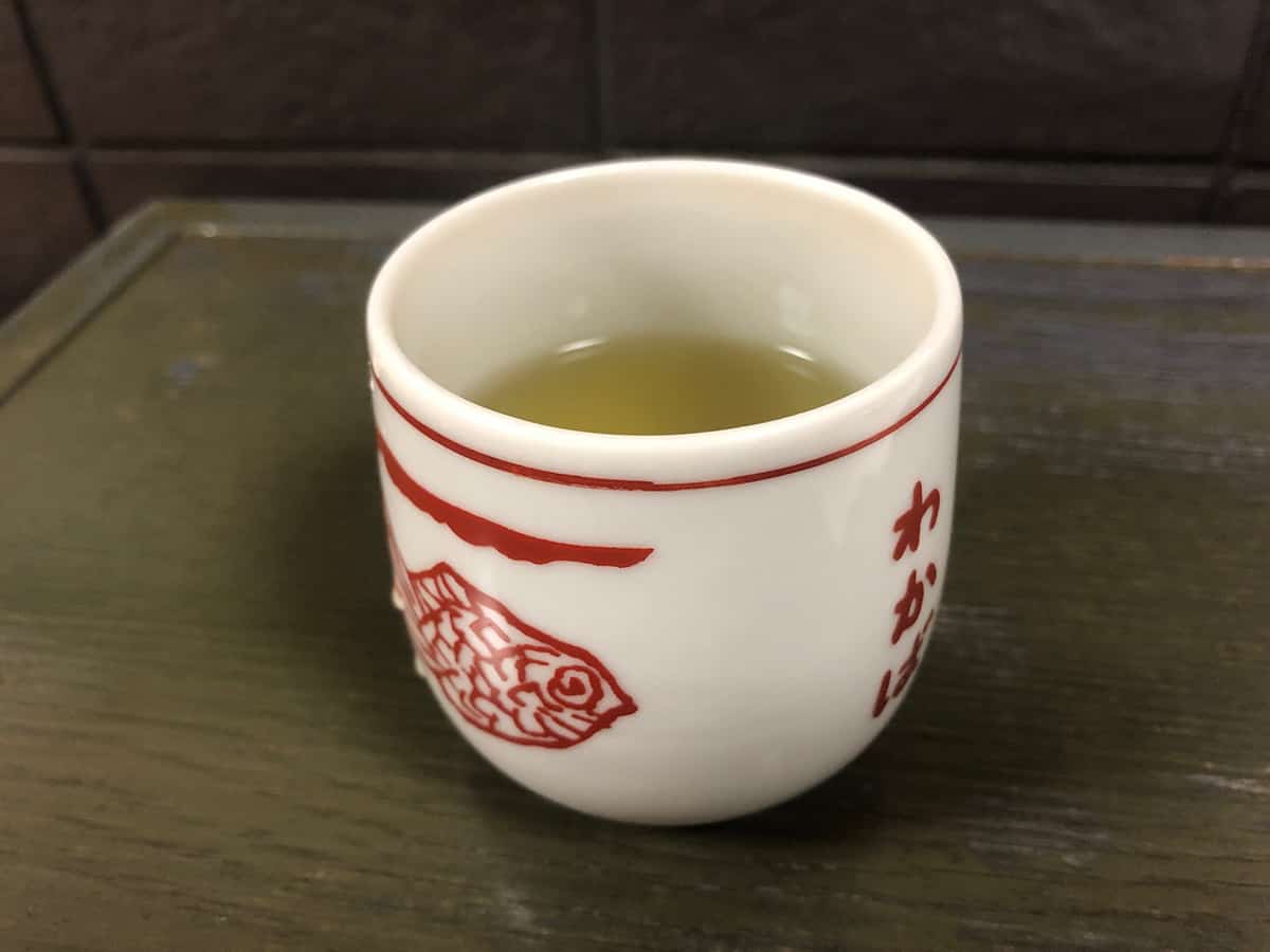 お茶|東京 四ツ谷 たいやき わかば