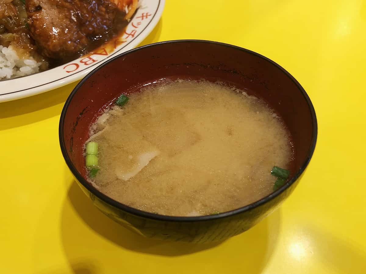 味噌汁|東京 池袋 キッチンABC 池袋東口店