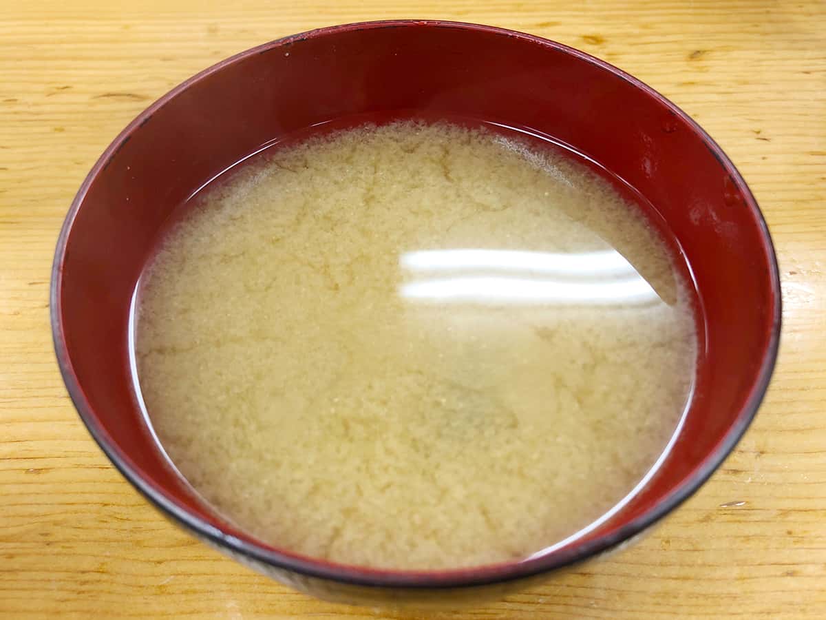 アサリの味噌汁|東京 高田馬場 とんかつ いちよし 高田馬場店