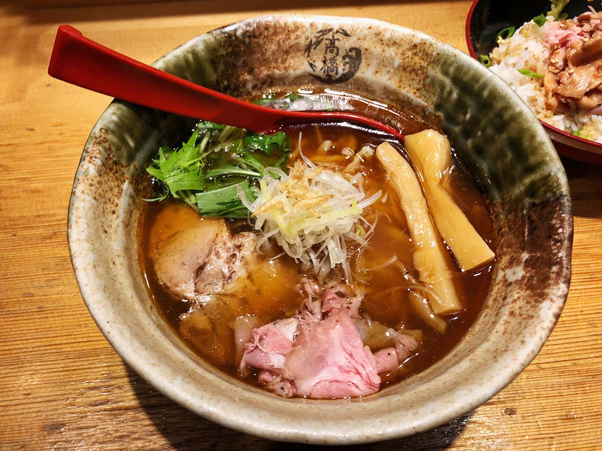 焼きあご塩らー麺|東京 新宿 焼きあご塩らー麺 たかはし 新宿本店