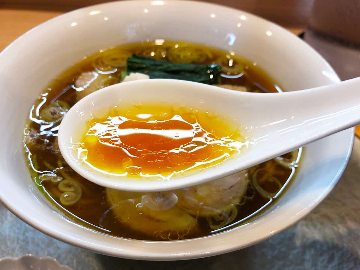 スープ|埼玉 東松山 中華そば 深緑
