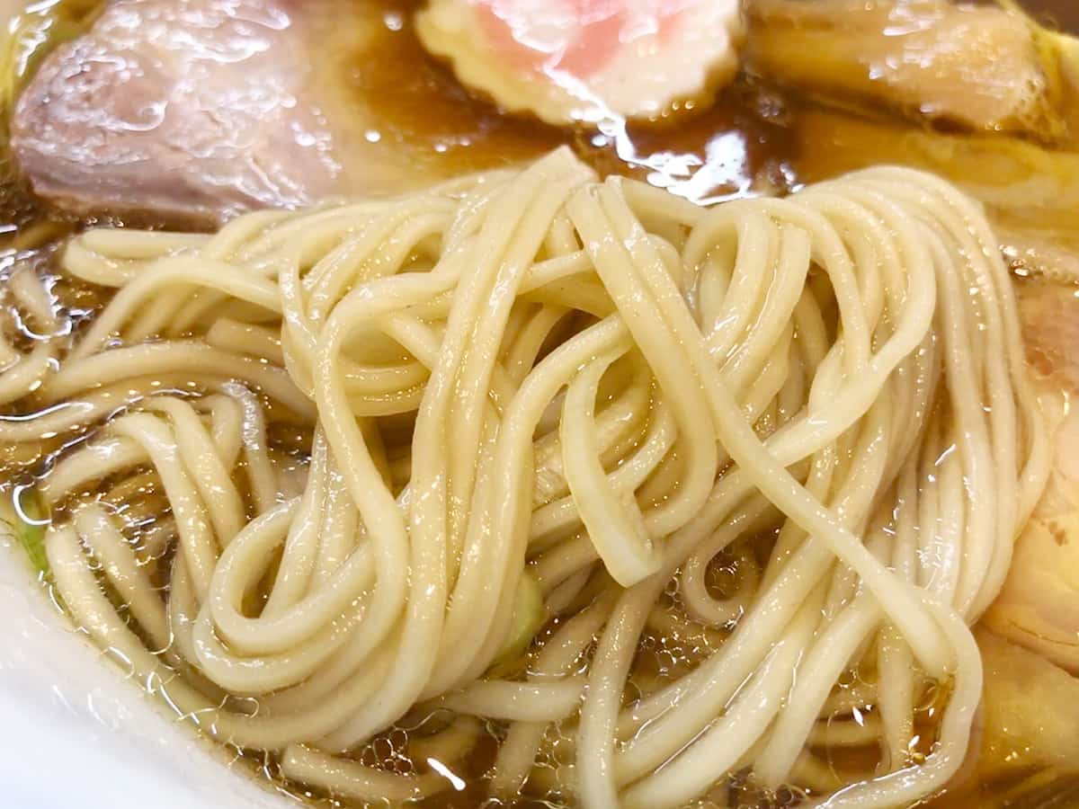 麺|埼玉 東松山 中華そば 深緑