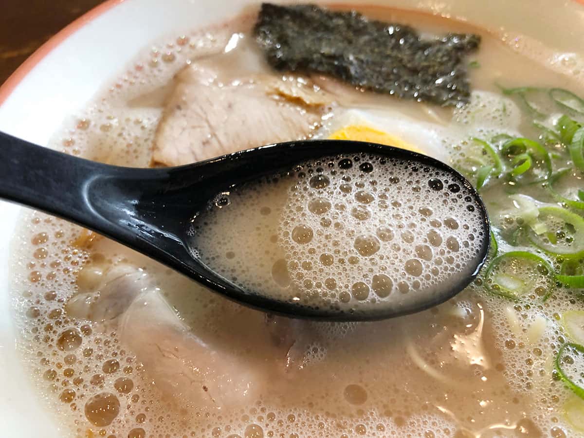 スープ|福岡 久留米 大砲ラーメン 本店