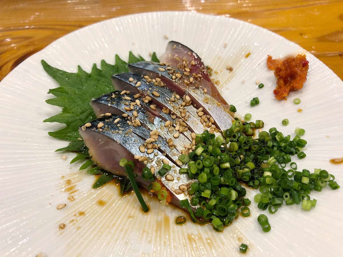 しめ鯖|福岡 黒崎 魚虎
