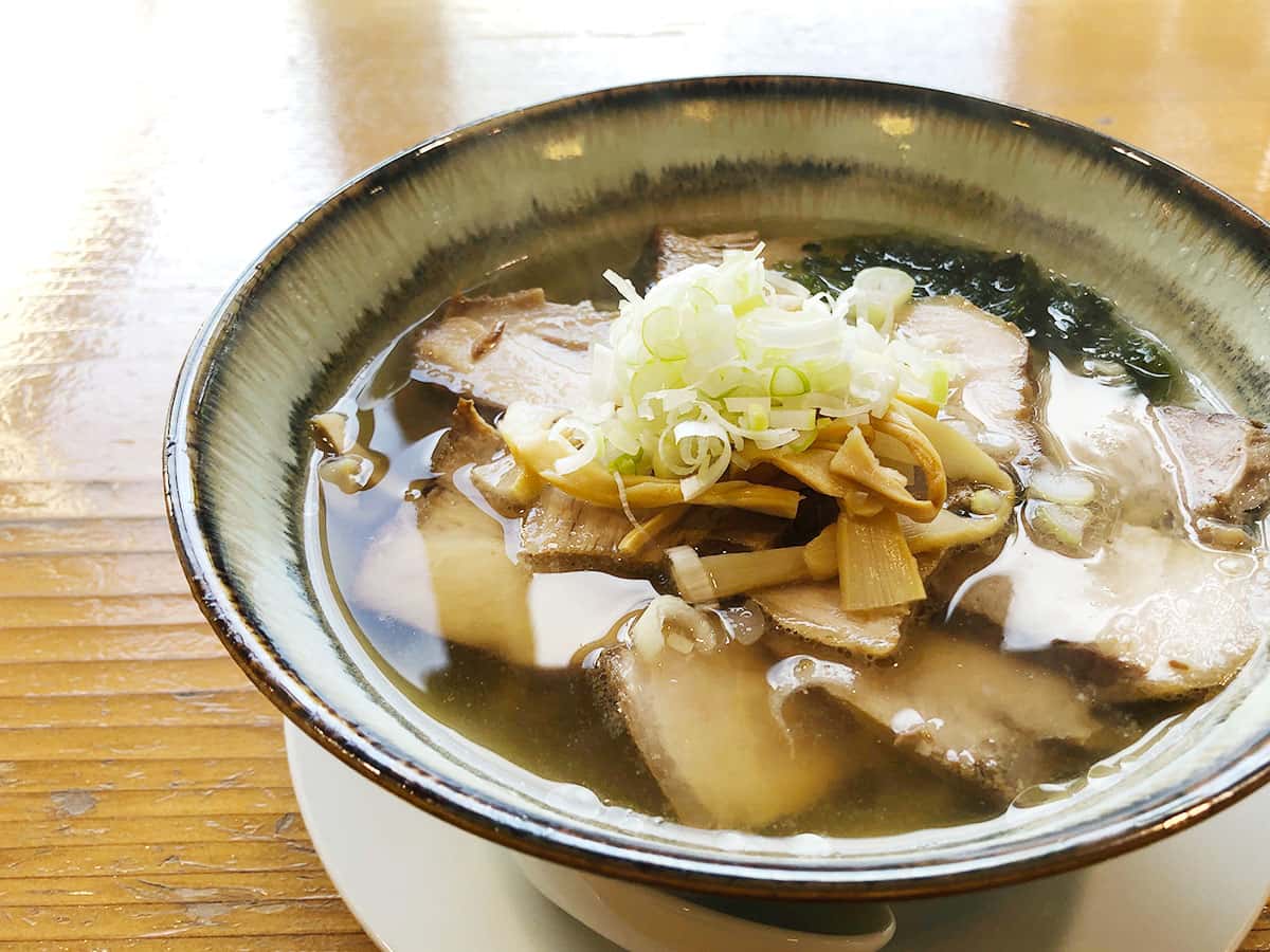日本海藻塩 塩チャーシュー麺|福島 喜多方 喜一