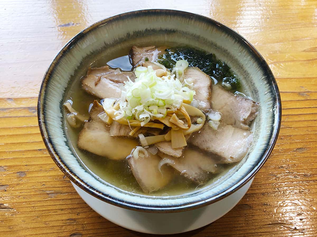 日本海 藻塩 塩チャーシュー麺|福島 喜多方 喜一