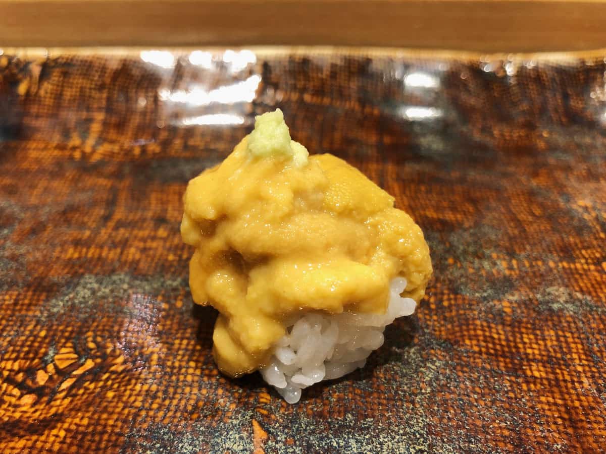 ムラサキウニ|福島 郡山 寿司割烹 魚紋