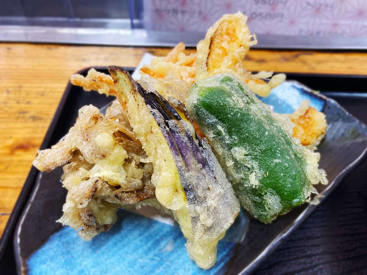 野菜天ぷら|埼玉 川島 だるまや