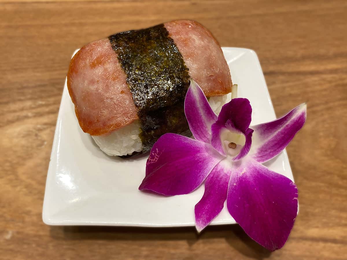 スパムむすび|麺屋 Hulu-lu