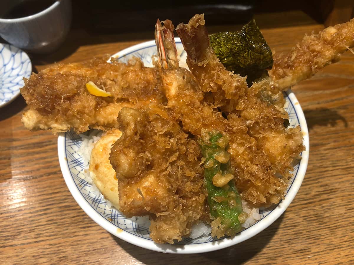 東京 日本橋 天丼 金子半之助 本店｜天丼