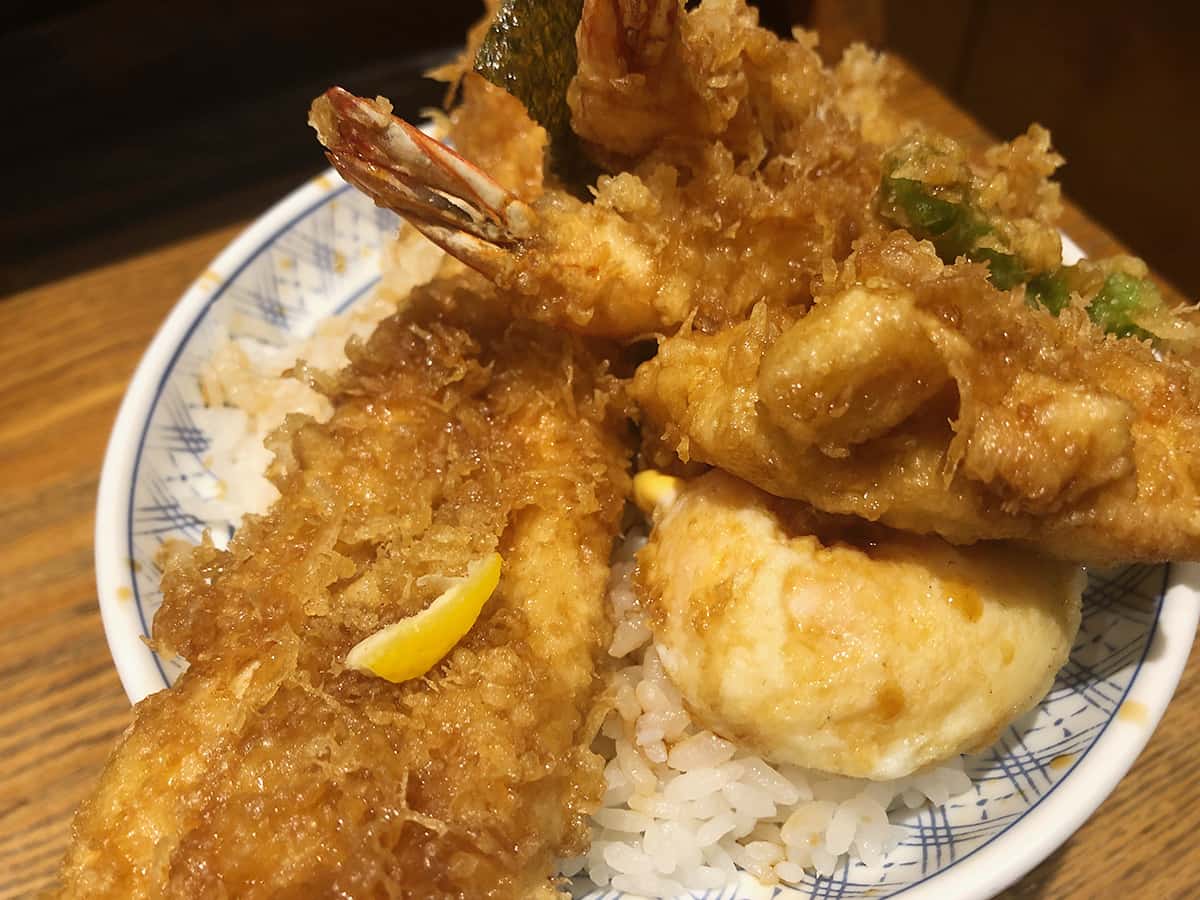 東京 日本橋 天丼 金子半之助 本店|天丼