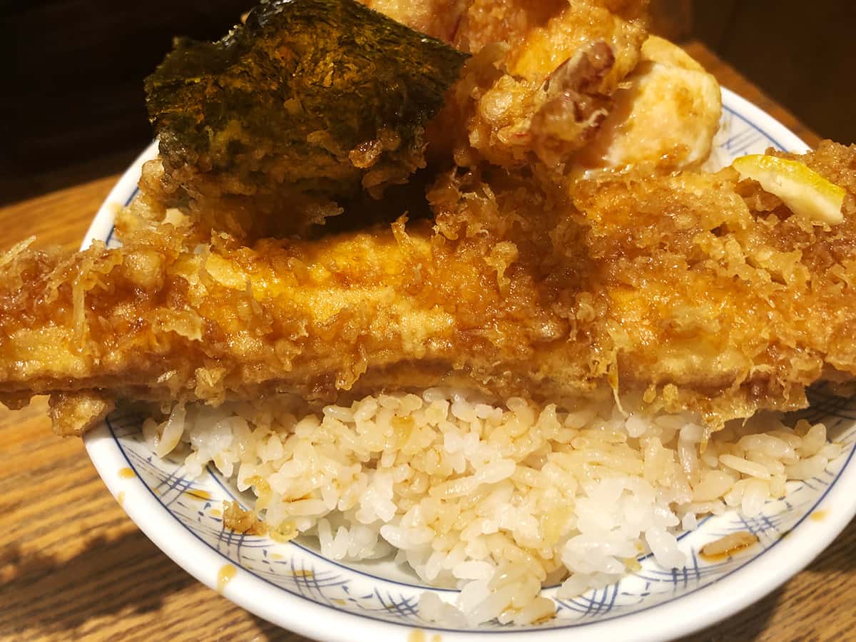 東京 日本橋 天丼 金子半之助 本店|天丼