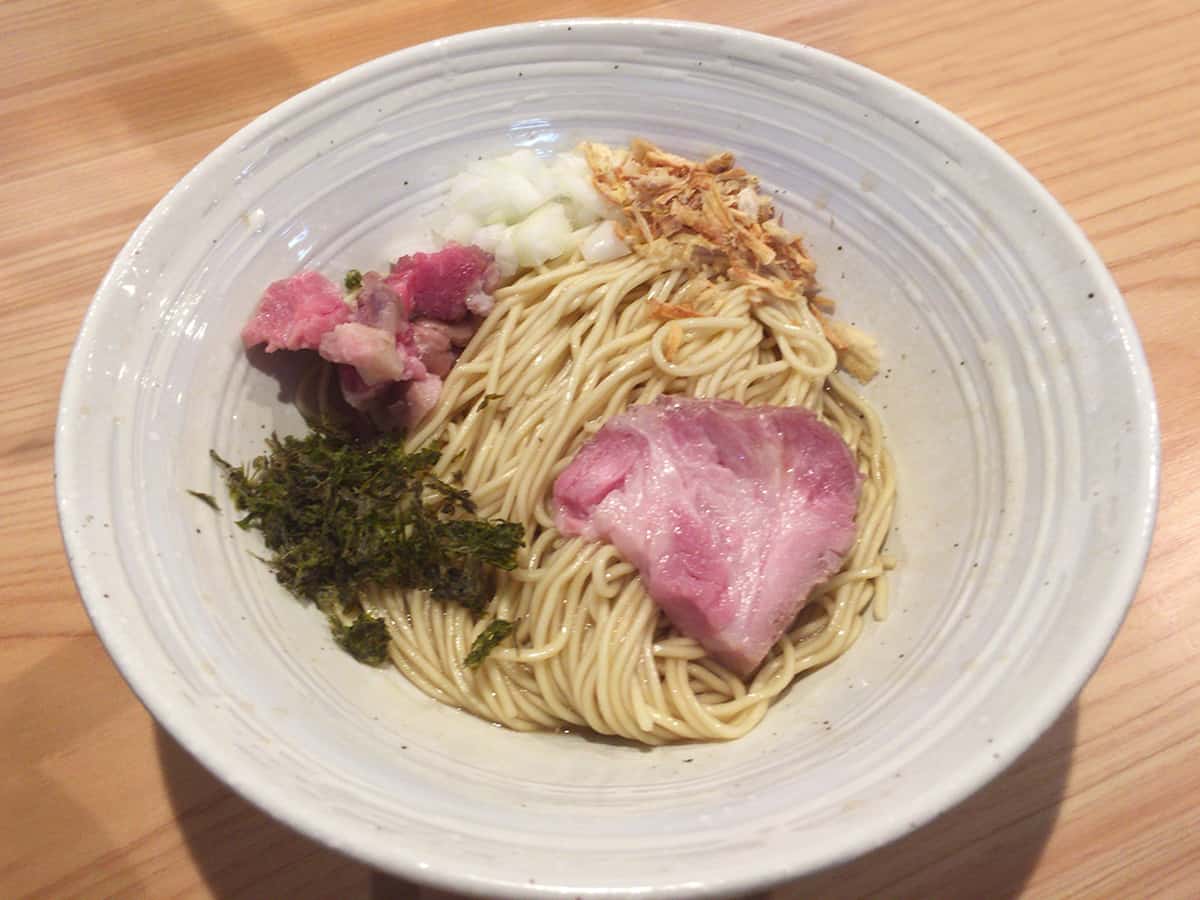 東京 三鷹 麺屋 さくら井 味付け替え玉