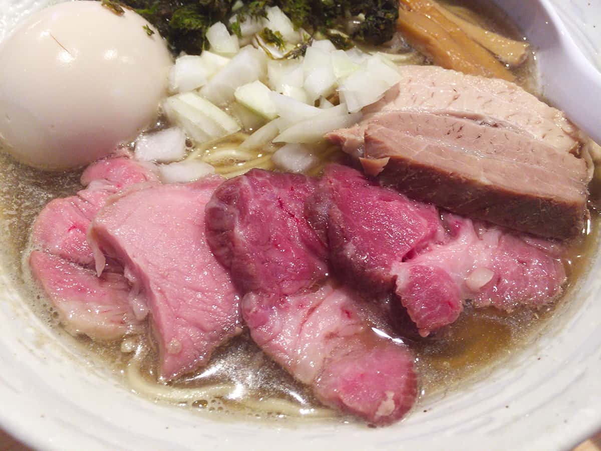 東京 三鷹 麺屋 さくら井 煮干らぁ麺 チャーシュー