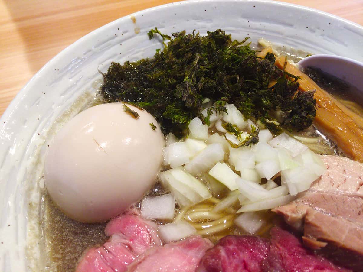 東京 三鷹 麺屋 さくら井 煮干らぁ麺 あおさ