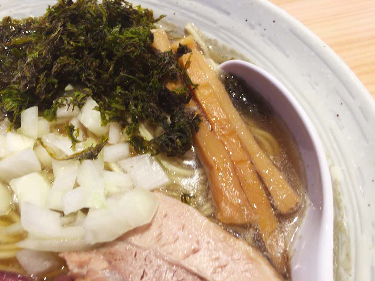 東京 三鷹 麺屋 さくら井 煮干らぁ麺 メンマ