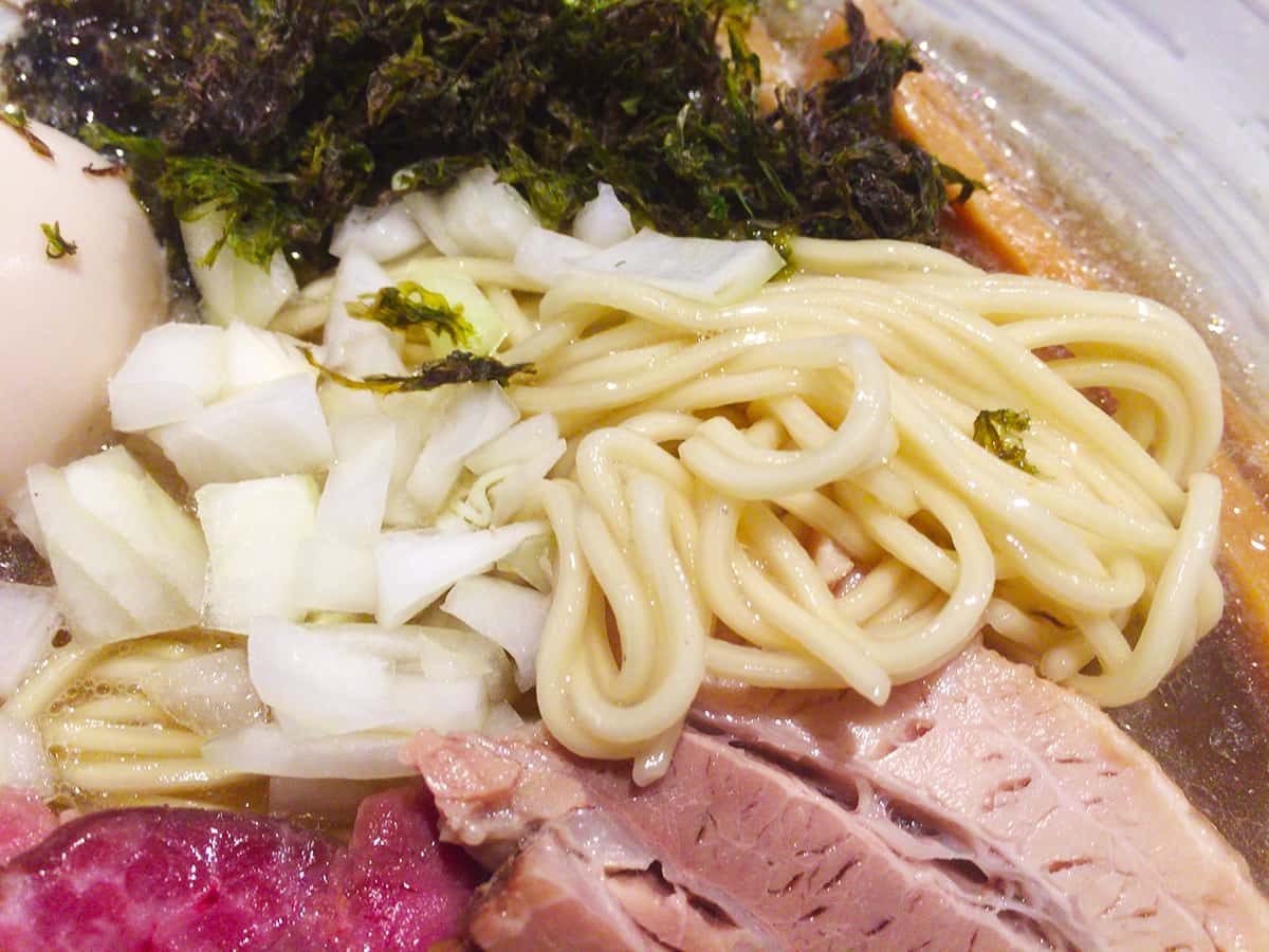 東京 三鷹 麺屋 さくら井 煮干らぁ麺 麺