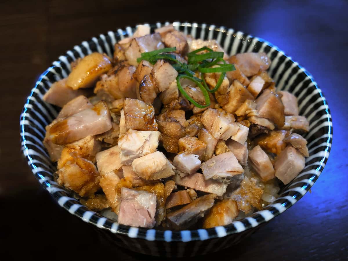 肉めし|オールド スクール 中華そば ミヤ デ ラ ソウル