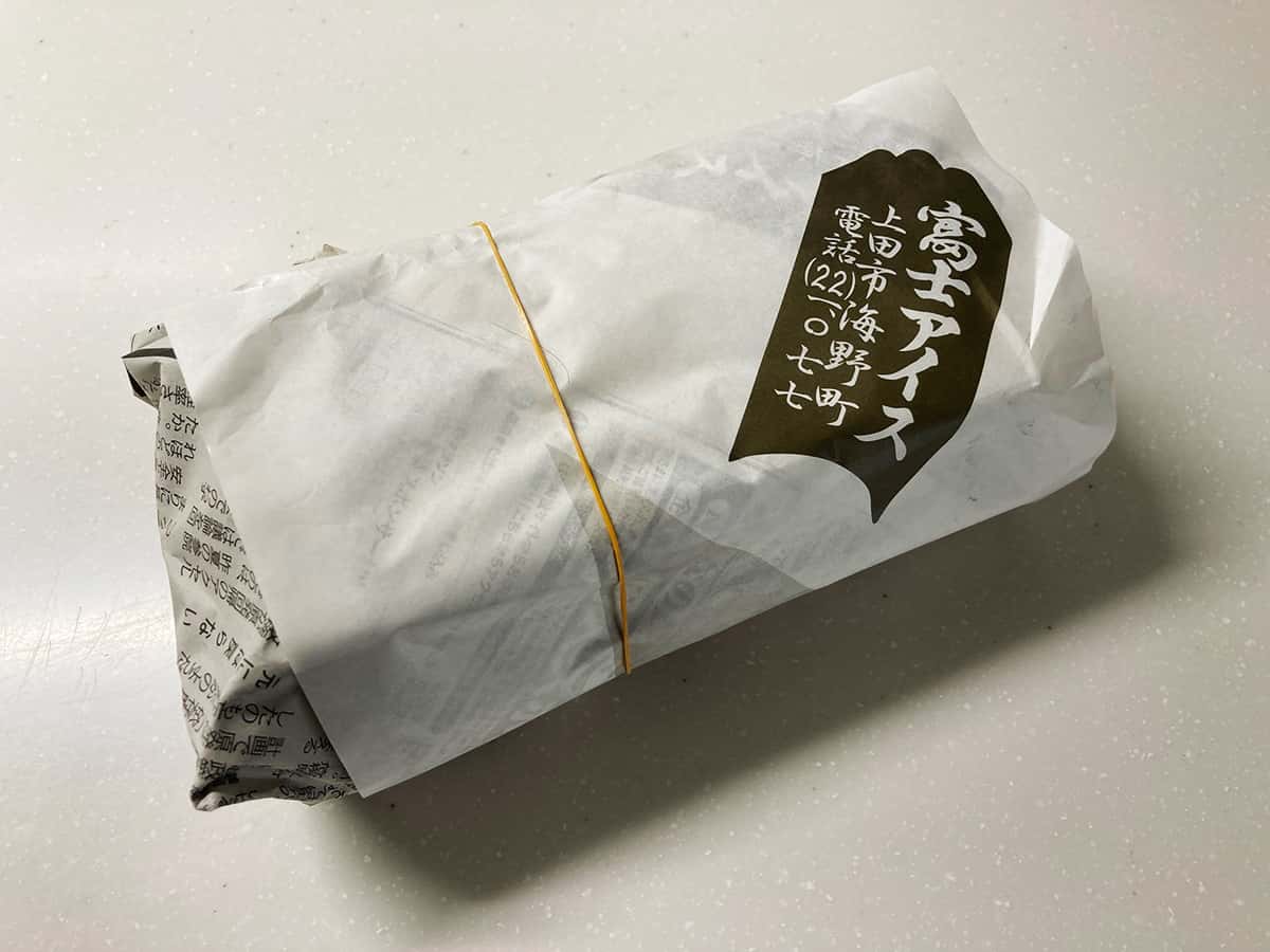 長野 上田 富士アイス 包装