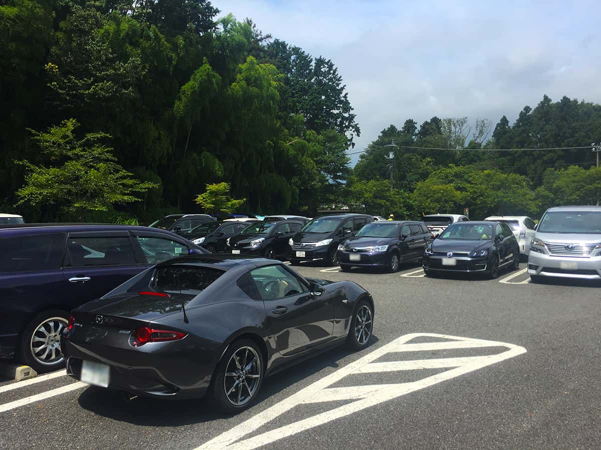 静岡県 御殿場 とらや工房|駐車場