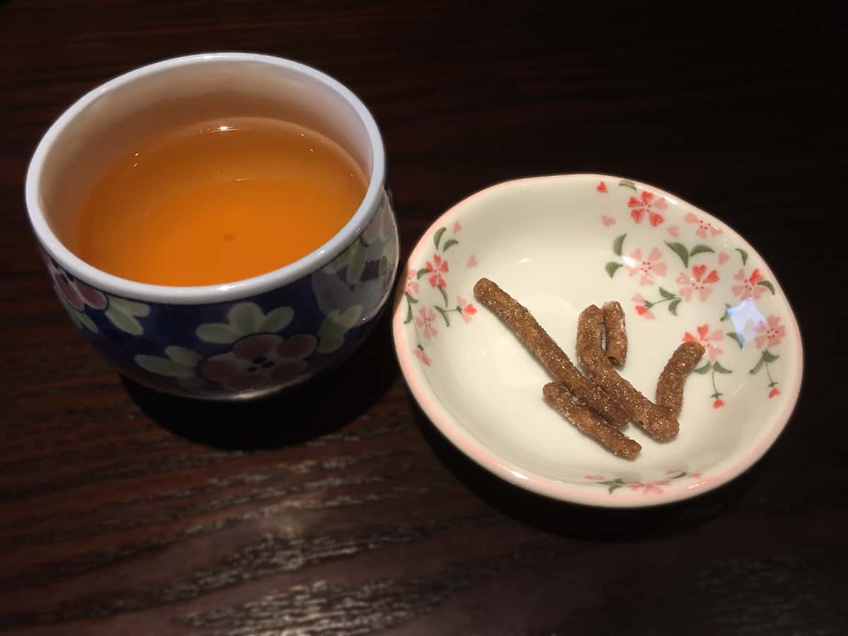 群馬 草津 三國家|お茶とそばかりんとう