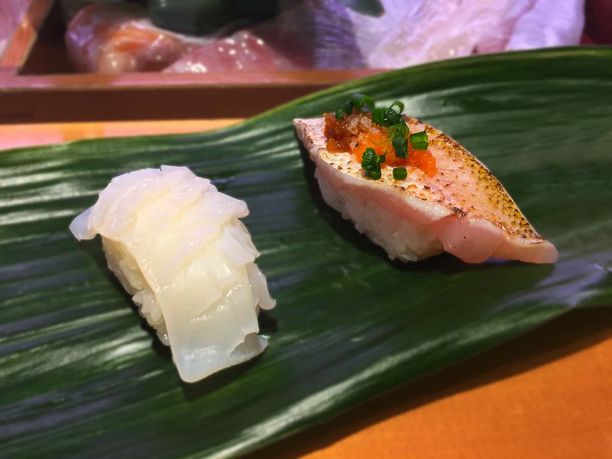 福岡 天神 ひょうたん寿司|イカ・ノドグロ